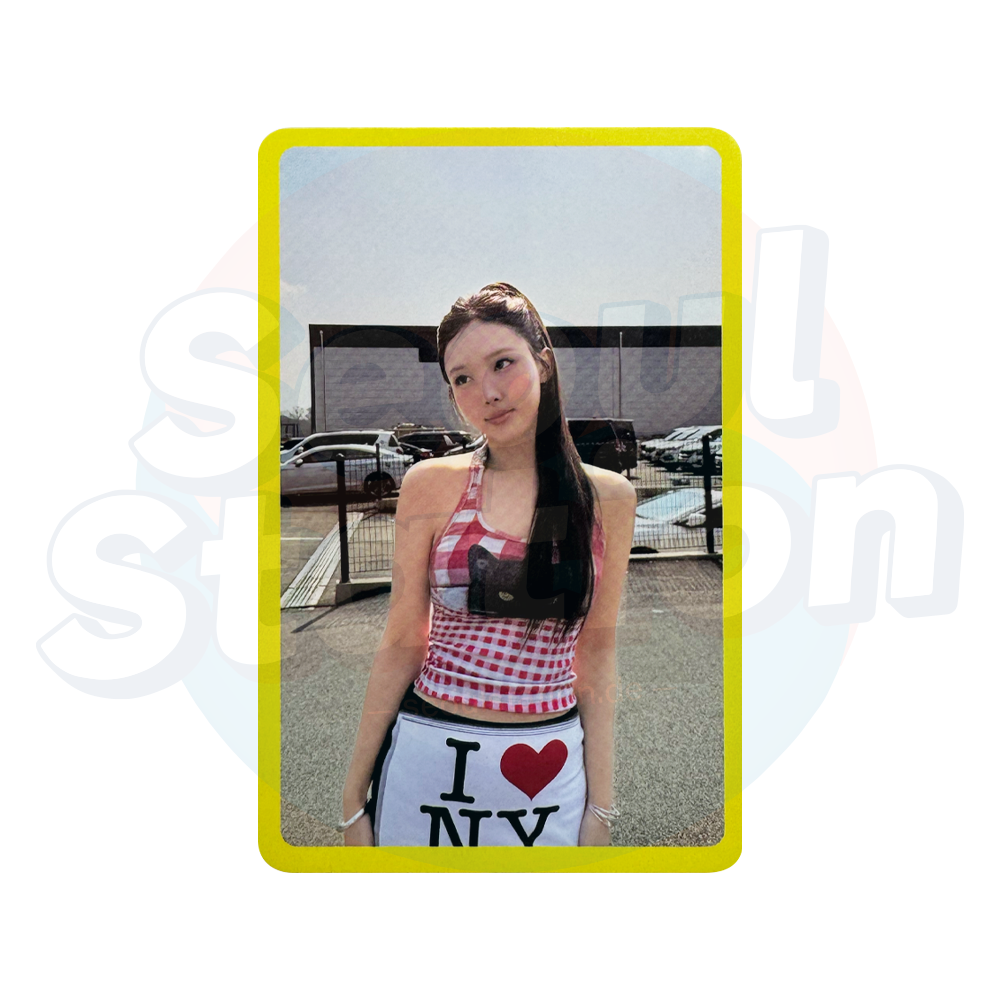 TWICE - 4th Full Album 'THIS IS FOR' - Photocard - SET B (Yellow) nayeon