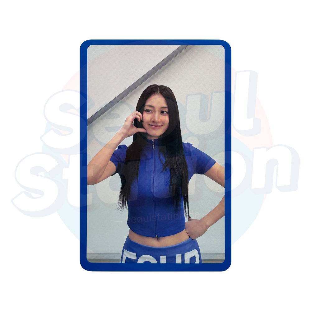 TWICE - 4th Full Album 'THIS IS FOR' - Photocard - SET C (Blue) jihyo