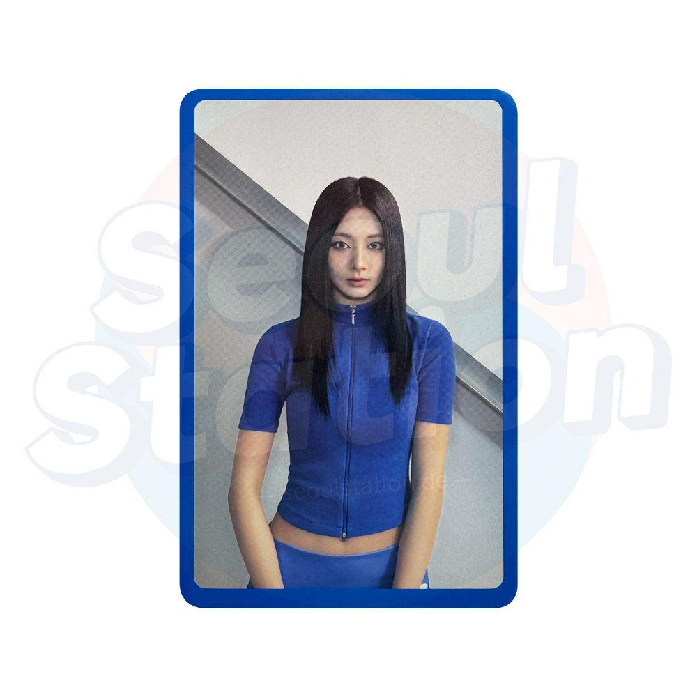 TWICE - 4th Full Album 'THIS IS FOR' - Photocard - SET C (Blue) tzuyu