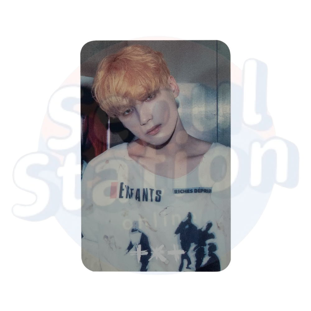 TXT - The Name Chapter: FREEFALL - Ktown4U Transparent Photo Card Huening kai