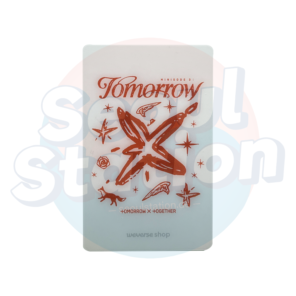 TXT - TOMORROW - WEVERSE Album Set Gift - Mirror Card