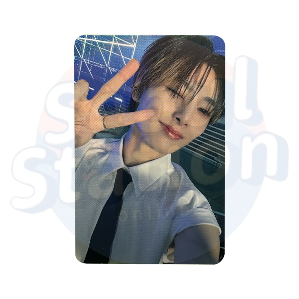 Stray Kids - 樂-STAR - ROCK STAR - Soundwave 3rd Lucky Draw Photo Card (WHITE) i.n
