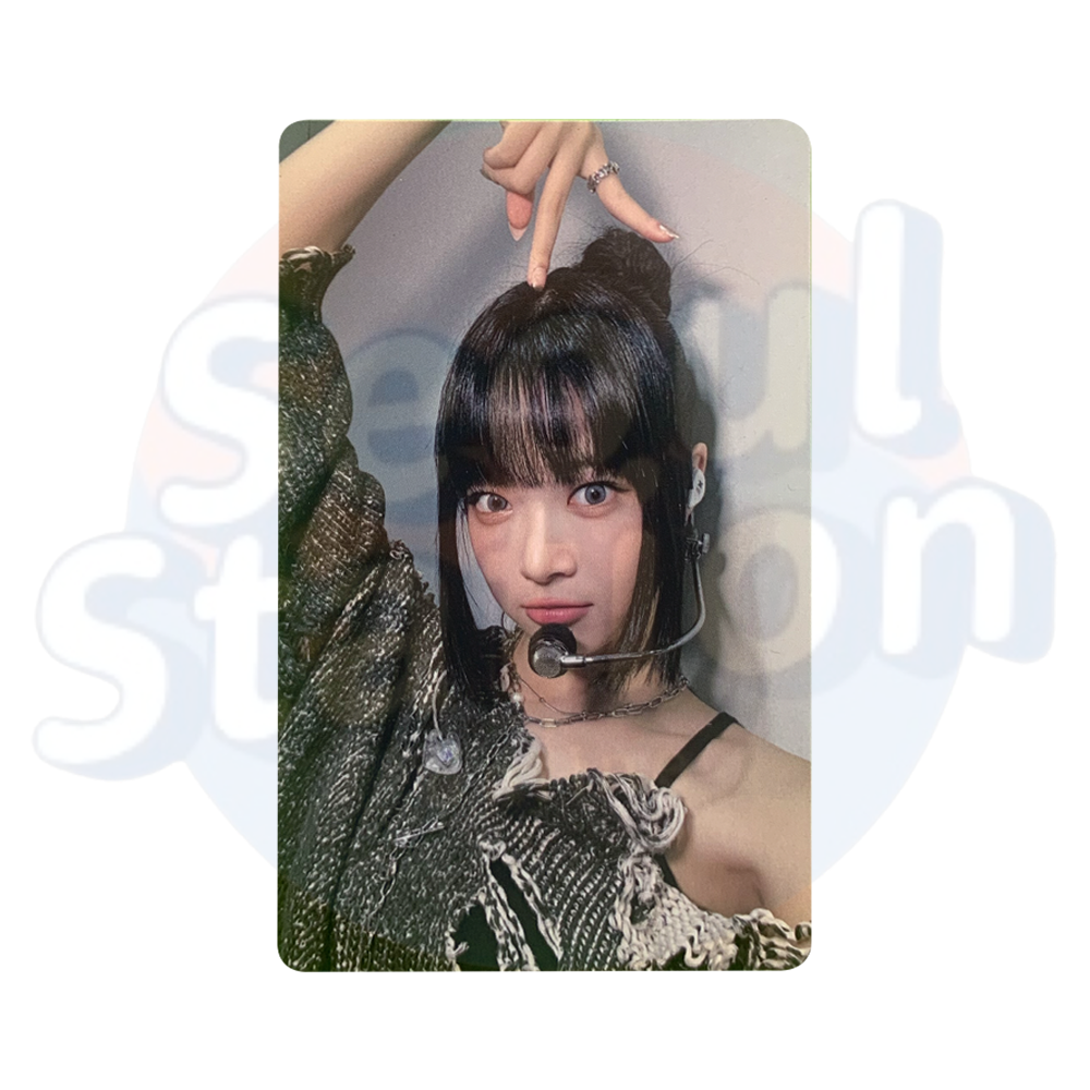 LE SSERAFIM - UNFORGIVEN - Powerstation 2nd Round Photo Card eunchae