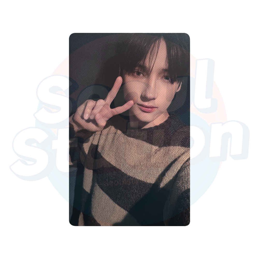 TXT – THE STAR CHAPTER : TOGETHER - AFTERGLOW Ver. - WEVERSE Showcase Live Photocard huening kai