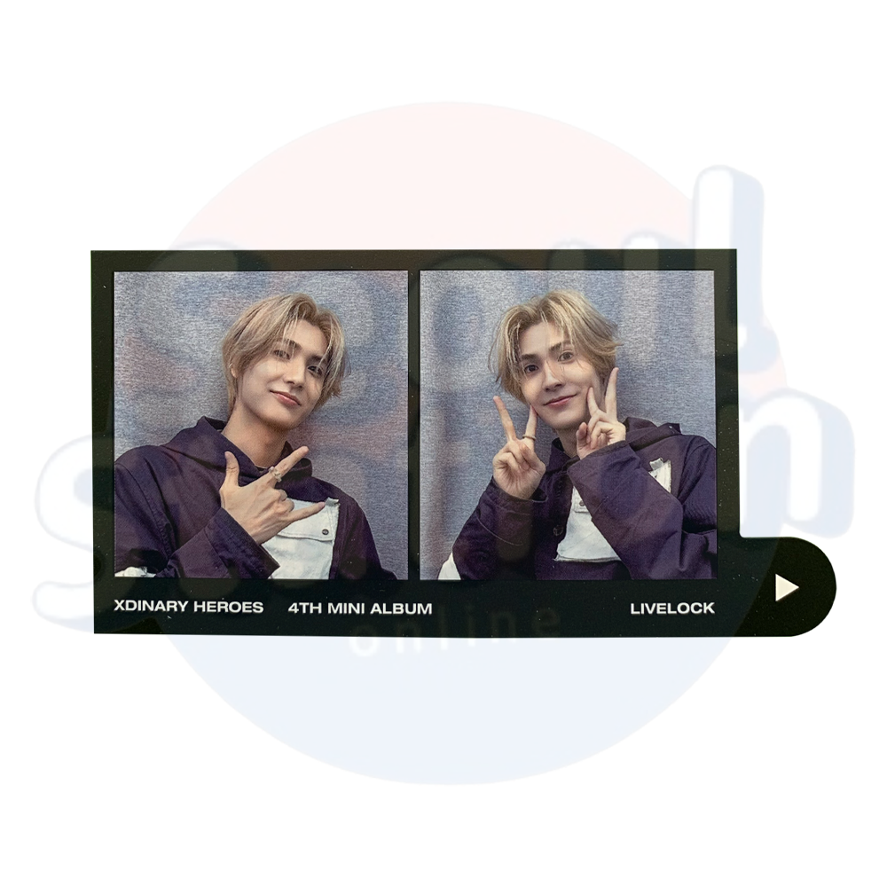 Xdinary Heroes - LIVELOCK - 2-Cut Photo & Sleeve jooyeon