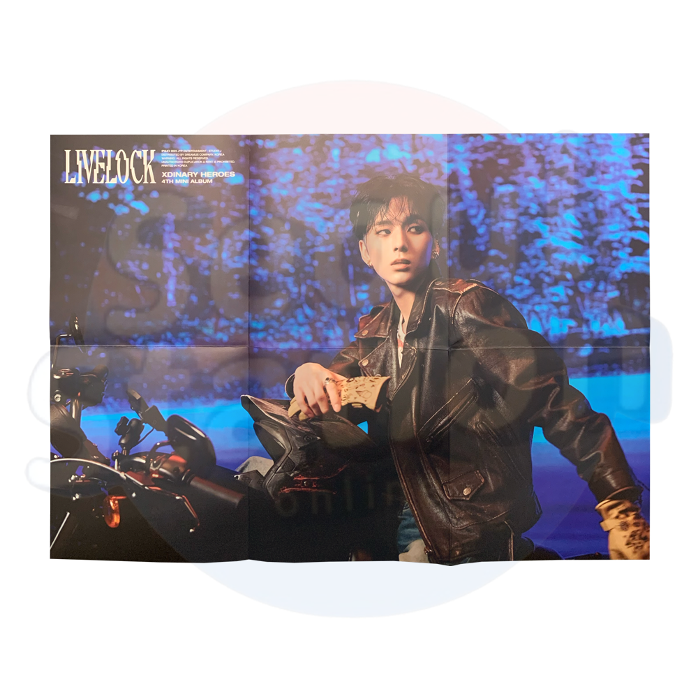 Xdinary Heroes - LIVELOCK - Folded Poster o.de