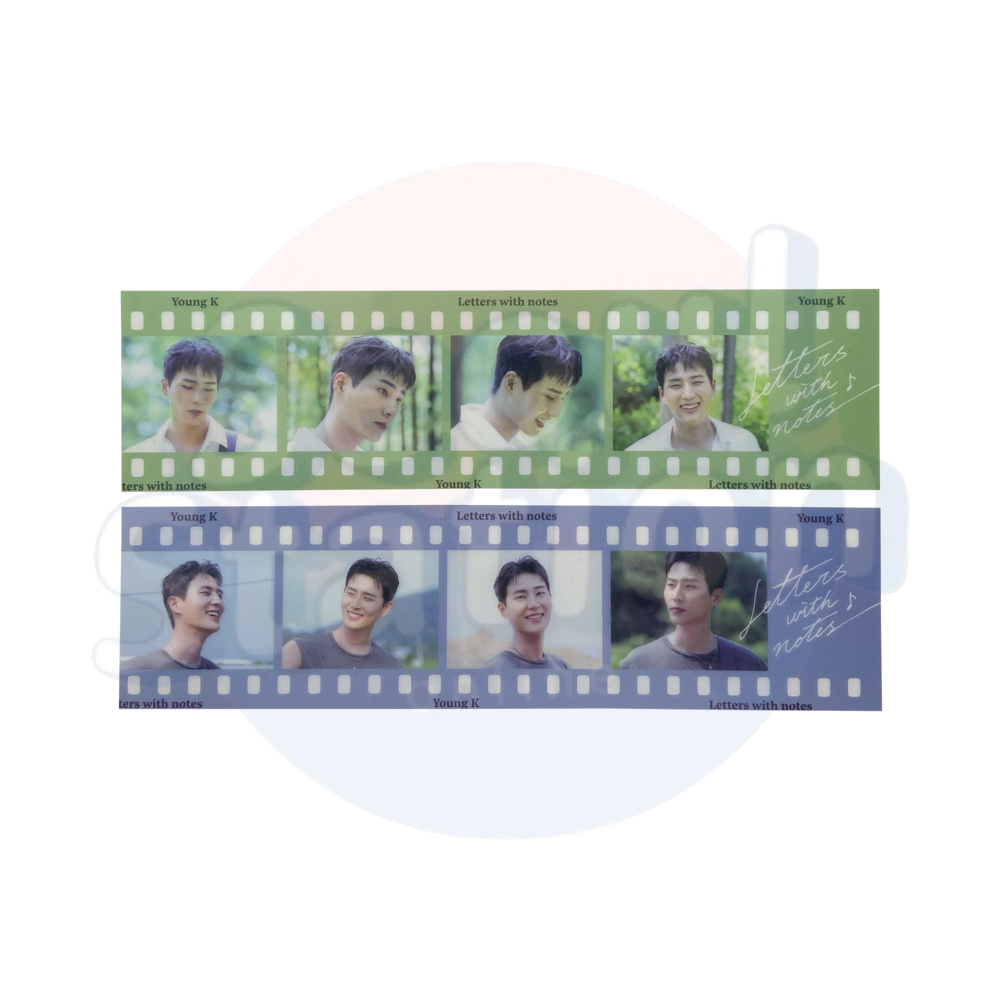 YOUNG.K - 1st Full Album 'LETTERS WITH NOTES' - 4-CUT Filmstrip