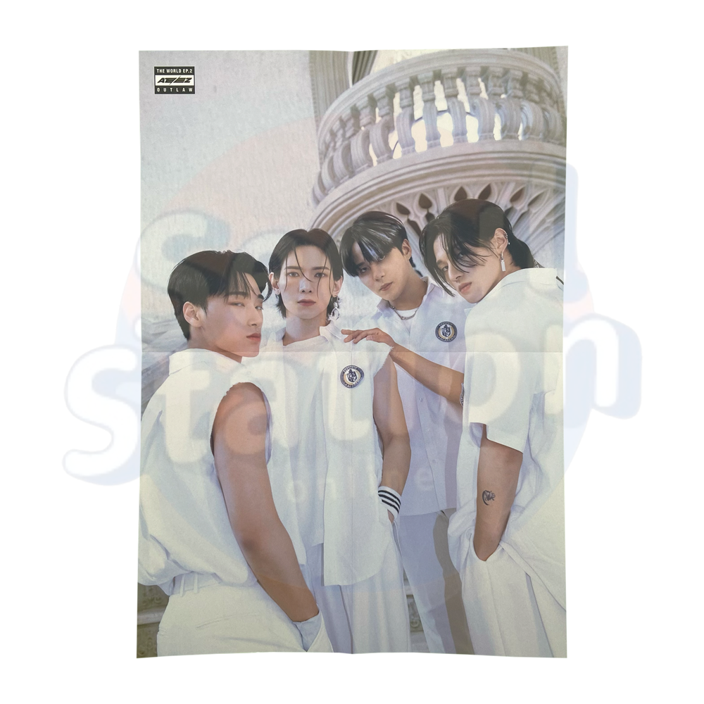ATEEZ - THE WORLD EP.2 : OUTLAW (Platform Ver.) - Poster Unit 2
