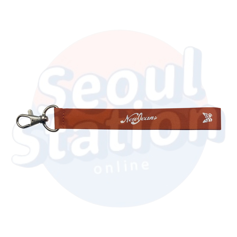 NewJeans - GET UP - WEVERSE Strap Keyring Orange