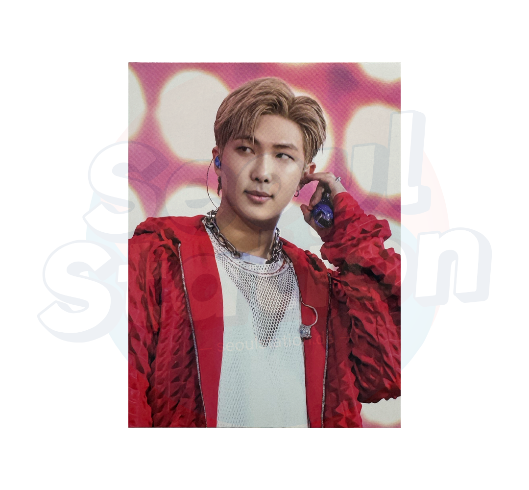 BTS - PERMISSION TO DANCE ON STAGE in SEOUL - WEVERSE Lucky Draw Photocard rm