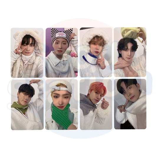 ATEEZ - 8MIS Snowman Factory - Printed Autograph Photo Card
