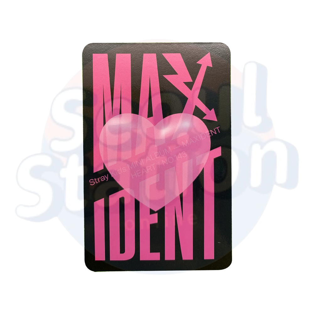 Stray Kids - MAXIDENT - Photo Card - C Ver. (Black Back)