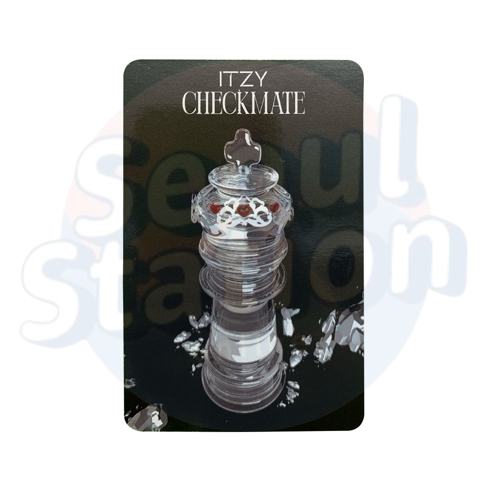 ITZY - CHECKMATE - Photo Card - Princess Ver. (black back)