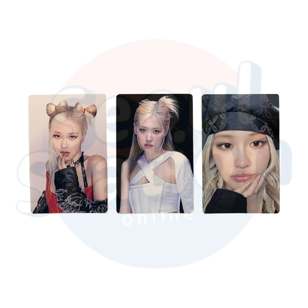 BLACKPINK - BORN PINK - BOX Ver. - YG SELECT Photocard (Black Back