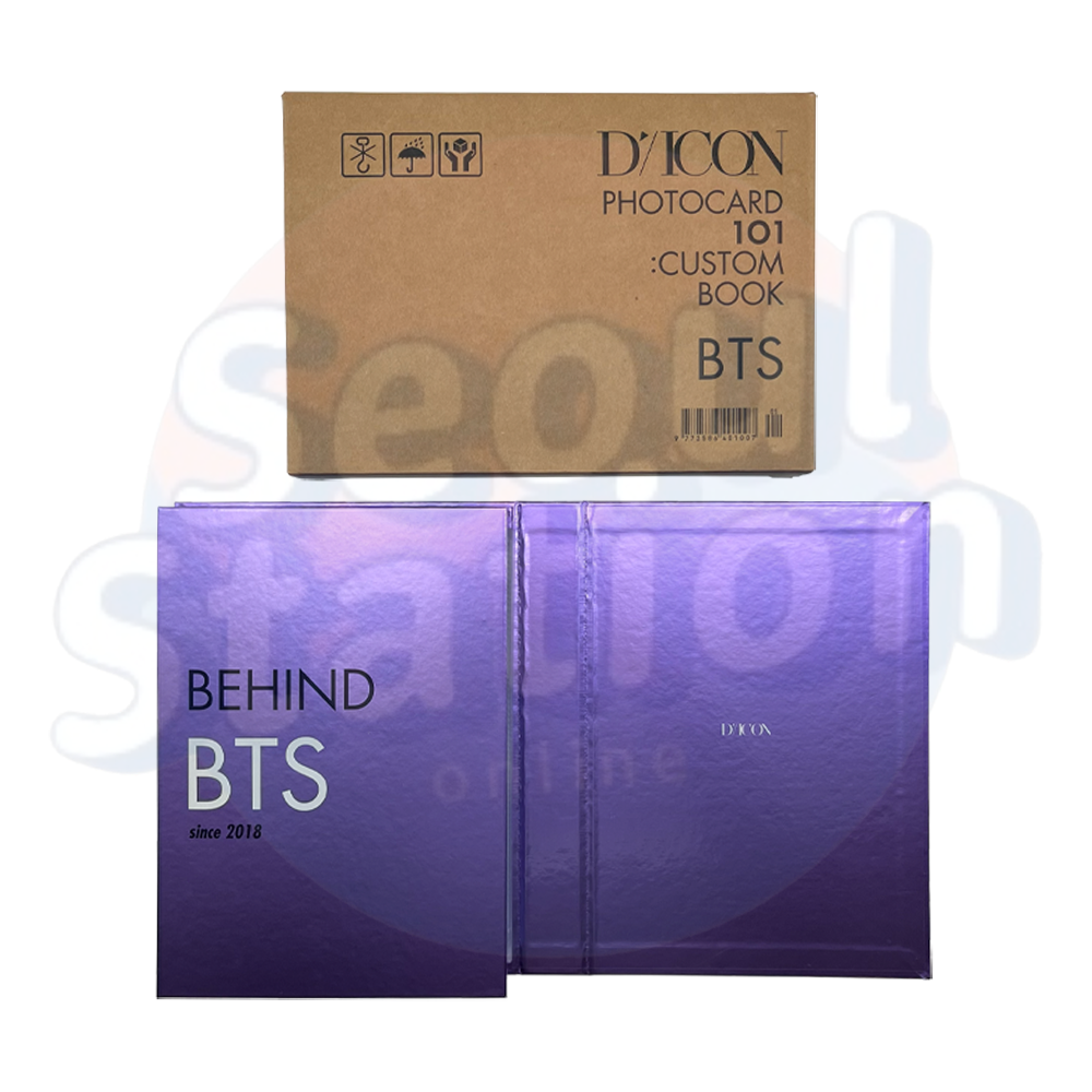 BTS - D'ICON - PHOTOCARD 101 CUSTOM BOOK - Photocard Binder