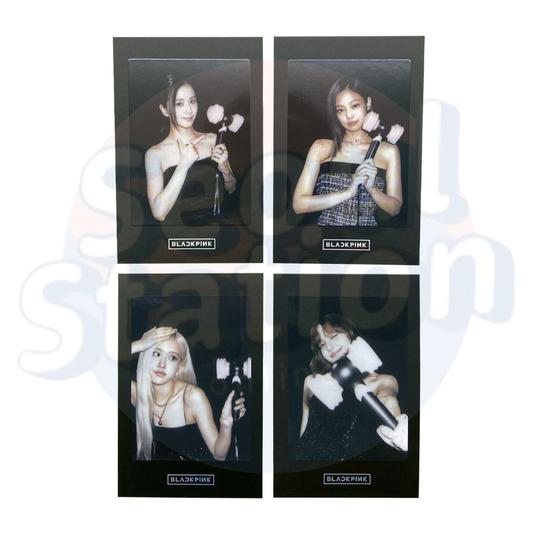 BLACKPINK - Official Lightstick Ver.2 - Polaroid Photo Card (black)
