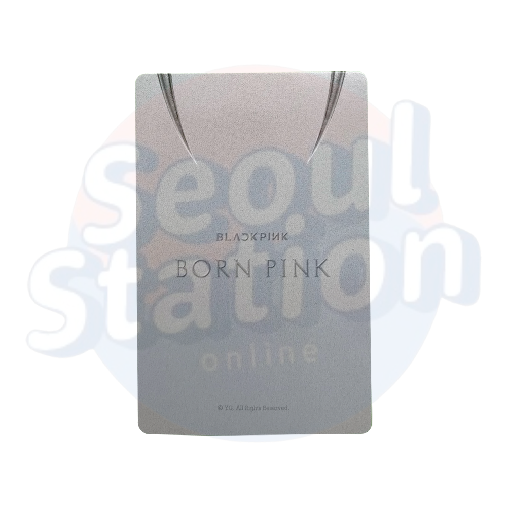 BLACKPINK - BORN PINK - YG SELECT - DIGIPACK VER. (Grey Back) Photo Card - PRODUKTIONSFEHLER (bitte Beschreibung lesen) - LISA