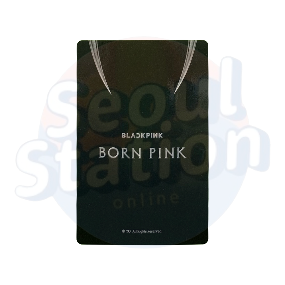 BLACKPINK - BORN PINK - YG SELECT - BOX VER. (Black Back) Photo Card - PRODUKTIONSFEHLER (bitte Beschreibung lesen) - JENNIE