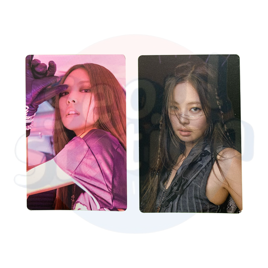 BLACKPINK - BORN PINK - YG SELECT - DIGIPACK VER. (Grey Back) Photo Card - PRODUKTIONSFEHLER (bitte Beschreibung lesen) - JENNIE