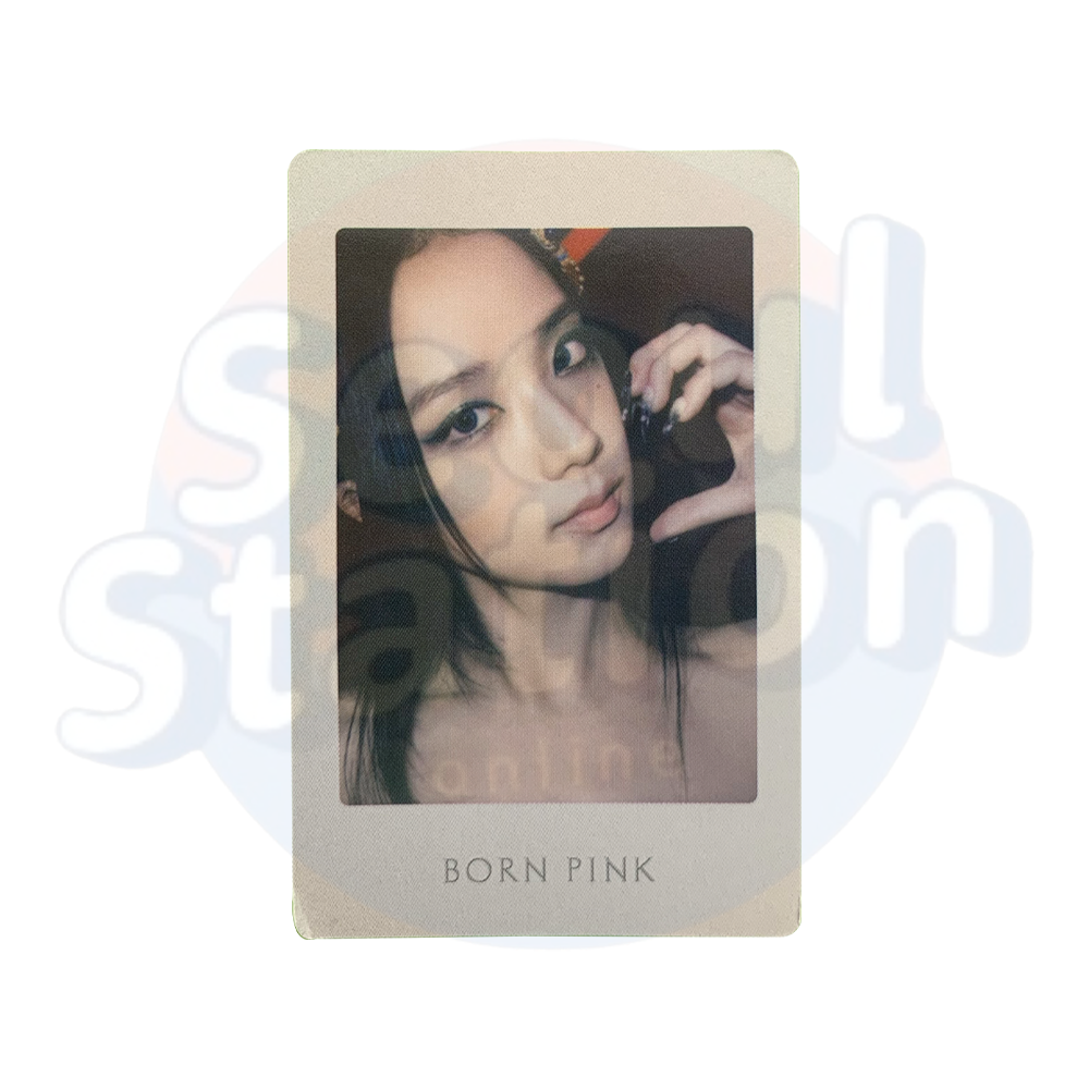 BLACKPINK - BORN PINK - YG SELECT - DIGIPACK VER. (Grey Back) Polaroid - PRODUKTIONSFEHLER (bitte Beschreibung lesen) Jisoo