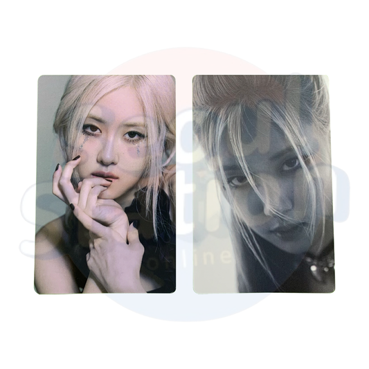 BLACKPINK - BORN PINK - YG SELECT - DIGIPACK VER. (Grey Back) Photo Card - PRODUKTIONSFEHLER (bitte Beschreibung lesen) - ROSÉ