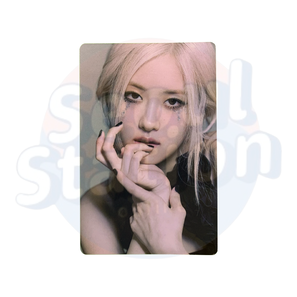 BLACKPINK - BORN PINK - YG SELECT - DIGIPACK VER. (Grey Back) Photo Card - PRODUKTIONSFEHLER (bitte Beschreibung lesen) - ROSÉ