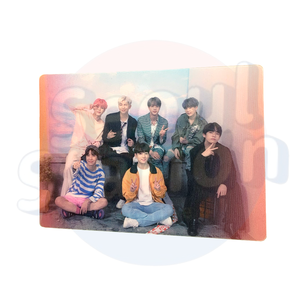 BTS - Memories of 2019 - WEVERSE Lenticular Standing Card