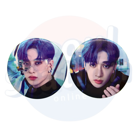 Stray Kids - Bang Chan - MANIAC SEOUL SPECIAL (Unveil 11) - Random Can Badge