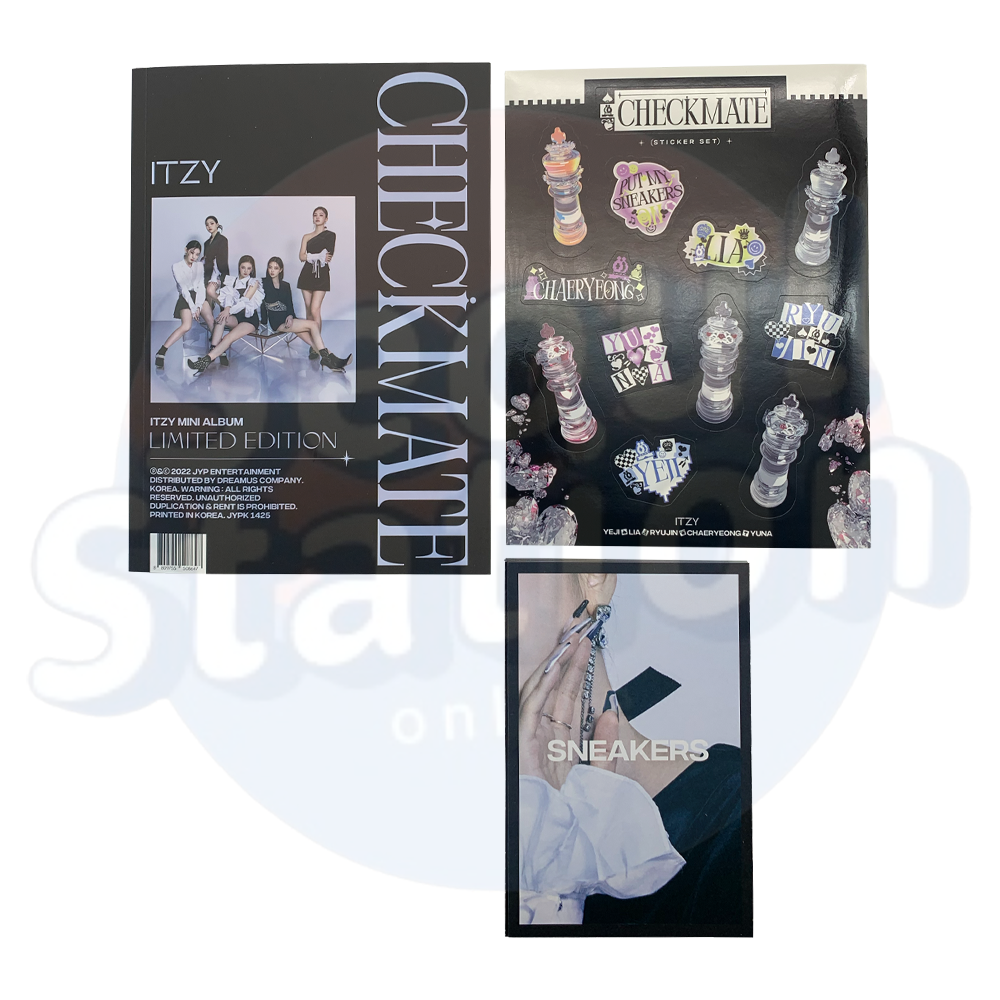 ITZY - CHECKMATE - Limited Ver. Album (Bitte Beschreibung lesen)