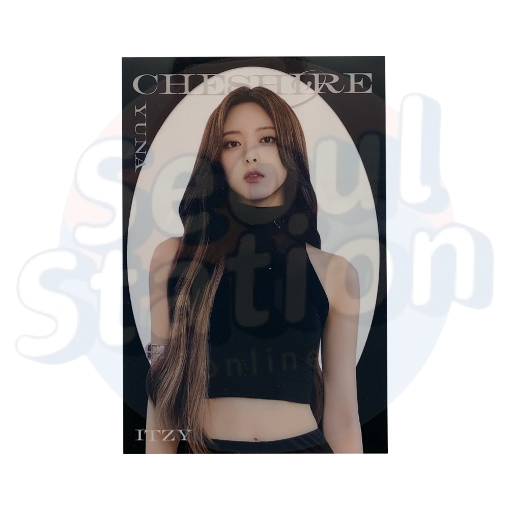 ITZY - CHESHIRE - Limited Edition Clear Postcard yuna