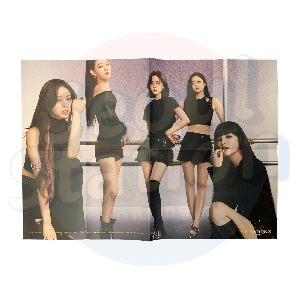 ITZY - CHESHIRE - Limited Edition Folded Poster horizontal