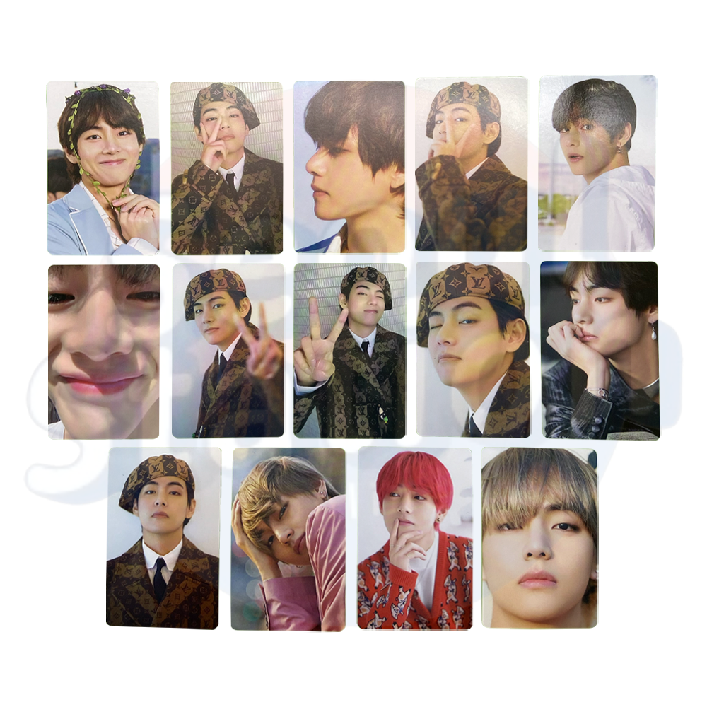 BTS - D'ICON - PHOTOCARD 101 CUSTOM BOOK - Photocard - V Ver