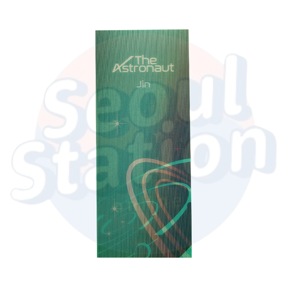 Jin - The Astronaut - WEVERSE Lenticular Bookmark