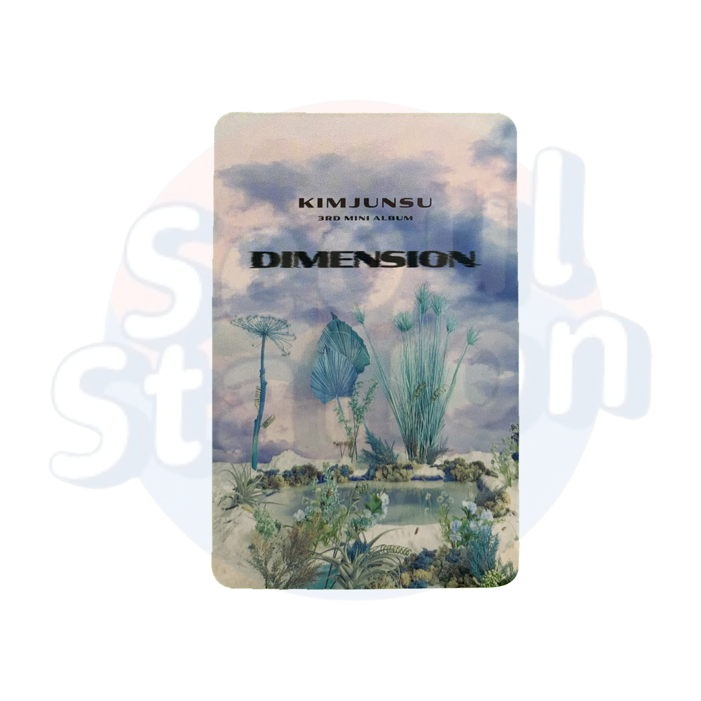 KIM JUN SU - DIMENSION (3rd Mini Album) - Photo Card