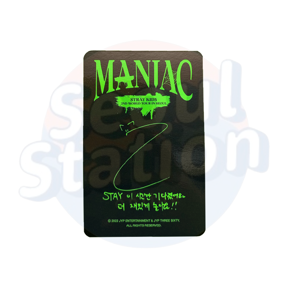 Stray Kids - I.N - 2nd WORLD TOUR - MANIAC IN SEOUL - Photo Card