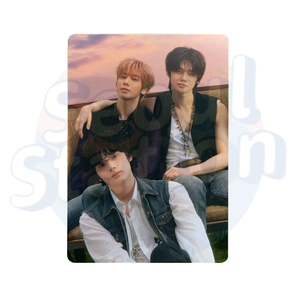 TXT - ACT: SWEET MIRAGE - Mini Unit Photo Card - YEONJUN, TAEHYUN & HUENING KAI 6/6