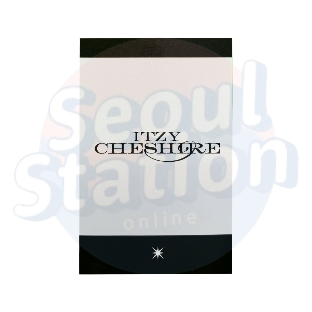 ITZY - CHESHIRE - Soundwave Polaroid Photo Card