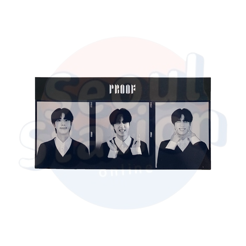 BTS - PROOF - WEVERSE 'The Art of PROOF' 3CUT PHOTO Jin
