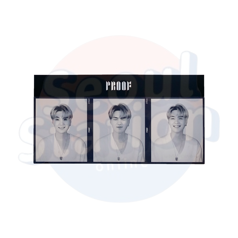BTS - PROOF - WEVERSE 'The Art of PROOF' 3CUT PHOTO Suga