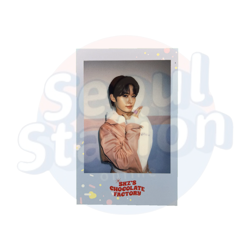 Stray Kids - Lee Know - 2ND #LoveStay 'SKZ'S Chocolate Factory' - Polaroid Finger gun