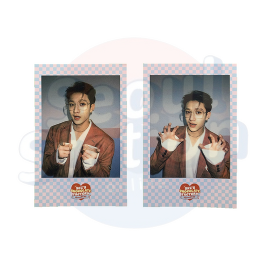Stray Kids - Bang Chan - 2ND #LoveStay 'SKZ'S Chocolate Factory' - SKZOO Version Polaroid