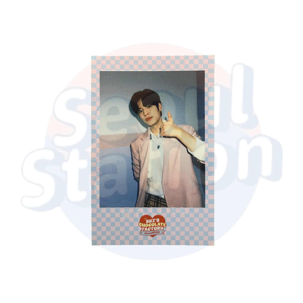 Stray Kids - Seungmin - 2ND #LoveStay 'SKZ'S Chocolate Factory' - SKZOO Version Polaroid Thumbs up