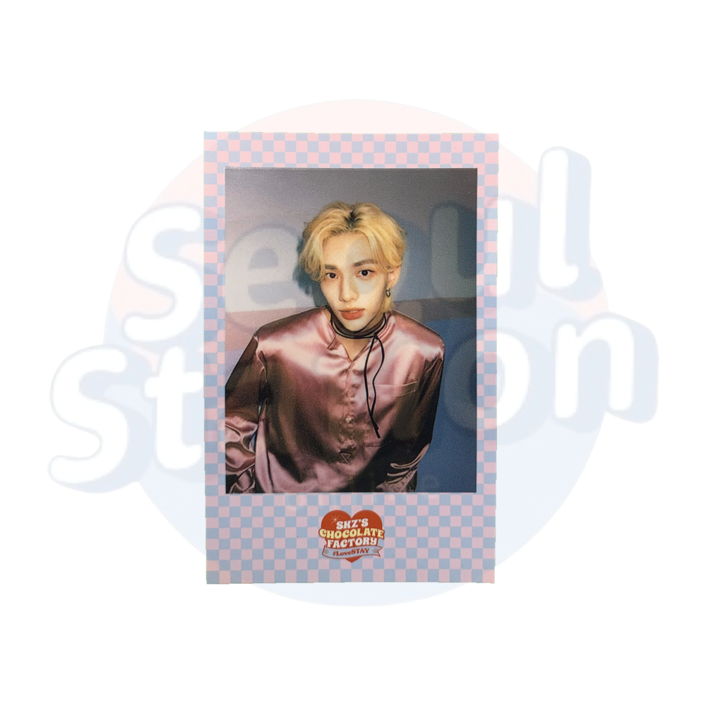 Stray Kids - Hyunjin - 2ND #LoveStay 'SKZ'S Chocolate Factory' - SKZOO Version Polaroid Neutral Pose