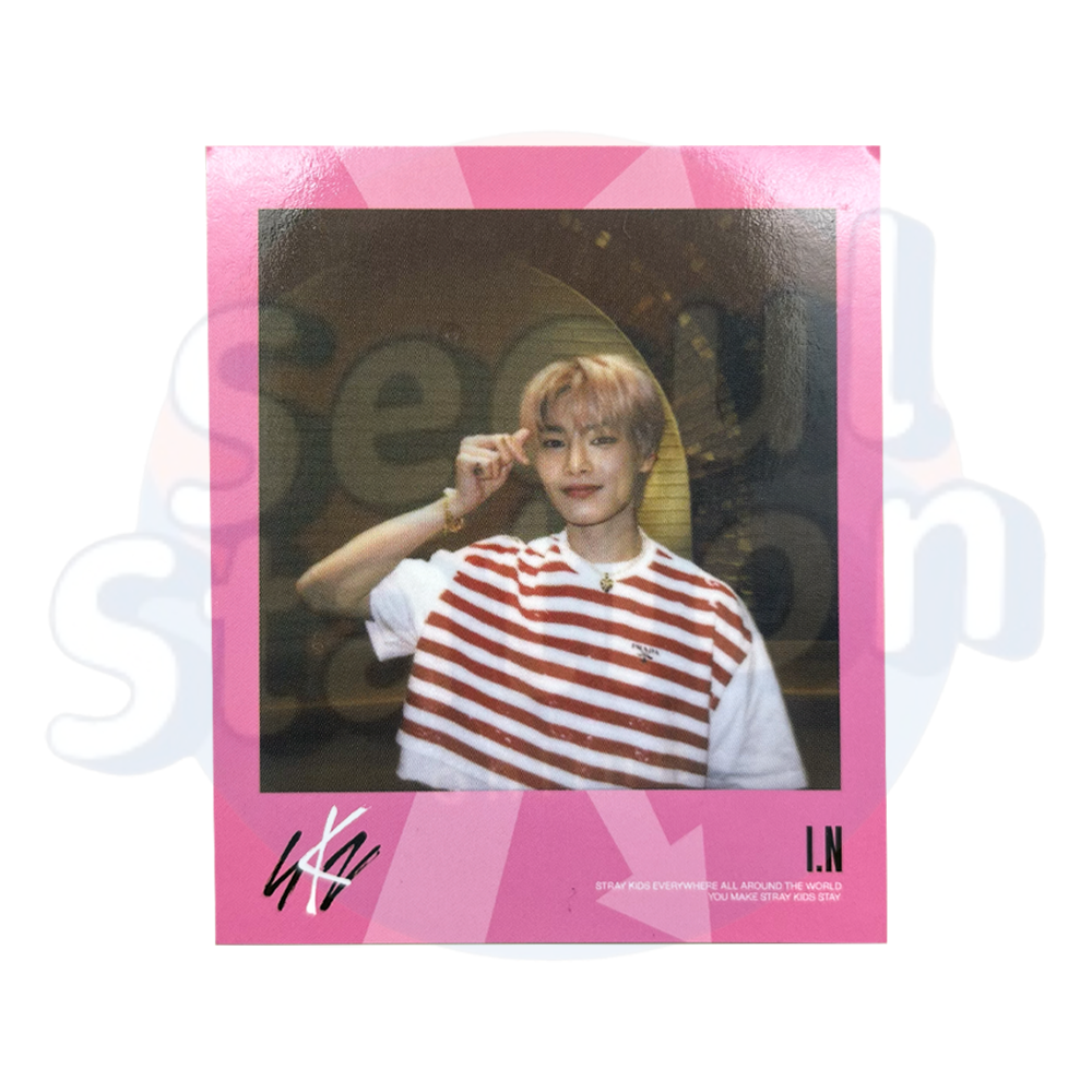 Stray Kids - MAXIDENT - Soundwave 2nd Round Polaroid Photo Card i.n
