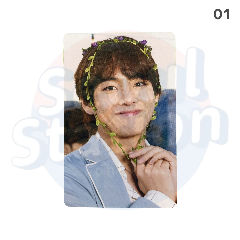 BTS - D'ICON - Photo Card 101 Custom Book - Photo Card - V Version
