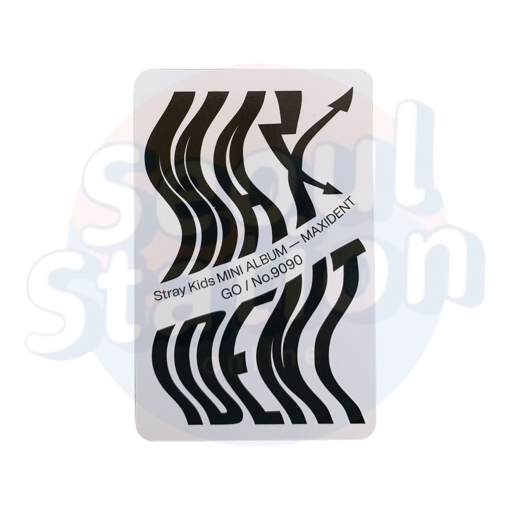 Stray Kids - MAXIDENT - Photo Card - A Ver. (White Back)