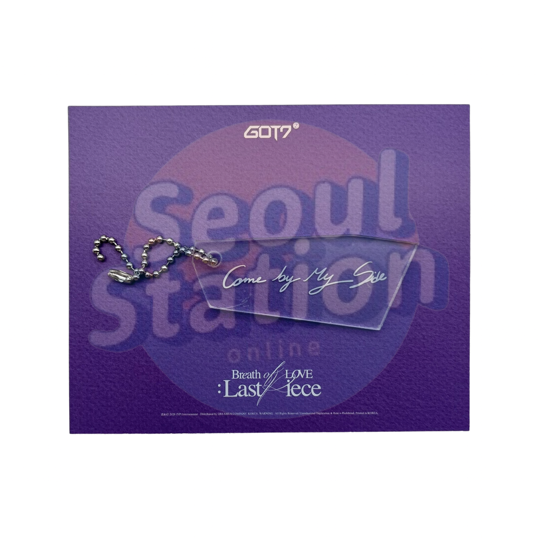 GOT7 - Breath of Love: Last Piece - Message Key Ring