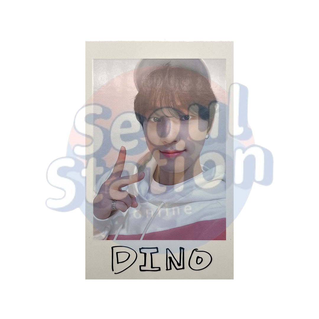 SEVENTEEN - 2020 SVT 4th Fan Meeting - Seventeen in Caratland - Polaroid Photo Card Set B Dino