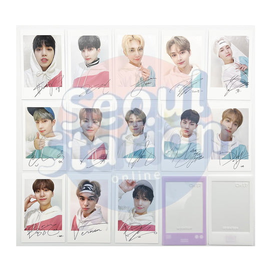 SEVENTEEN - 2020 SVT 4th Fan Meeting - Seventeen in Caratland - Polaroid Photo Card Set A