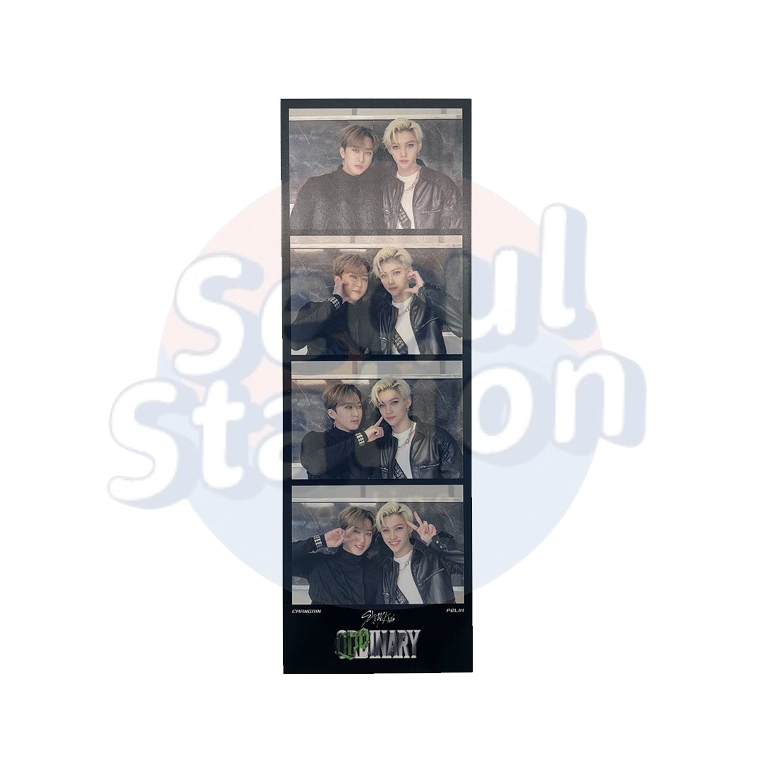 Stray Kids - ODDINARY - Soundwave 1st Round Unit 4-Cut Photo Strip Changbin Felix